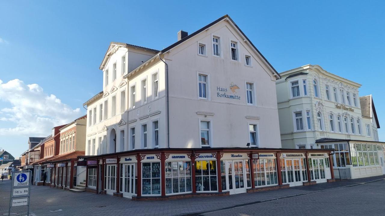 Haus Borkumitte Appartement Thor Eksteriør bilde